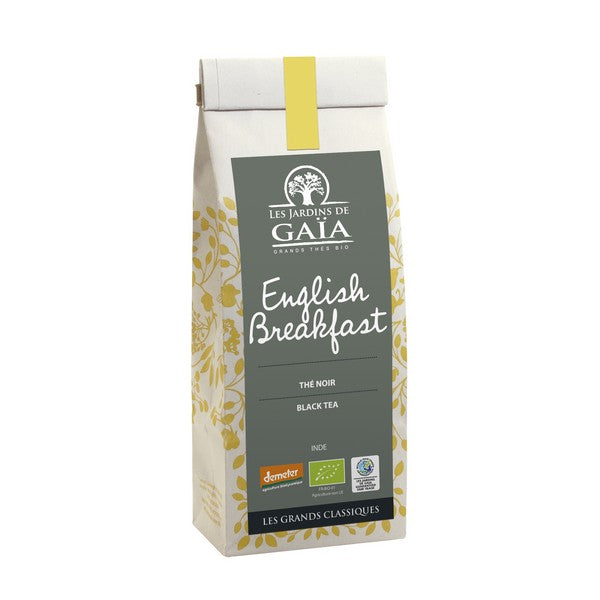 Jardins De Gaïa -- EOL Thé noir bio english breakfast (inde) - 100 g